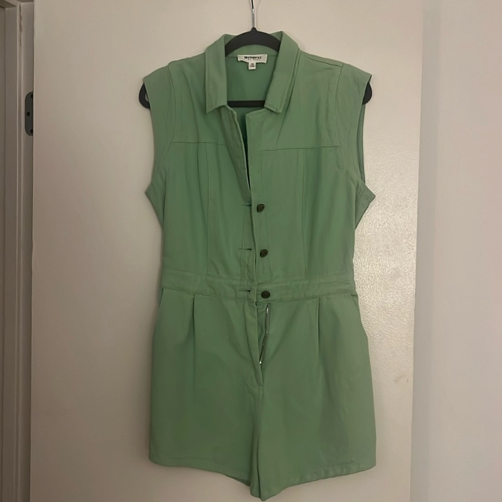 Green romper